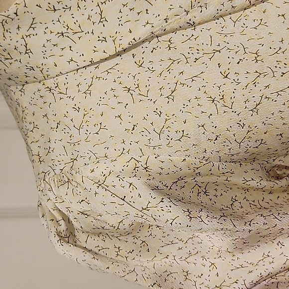 Camilla Pihl Women's XS Antigua Wrap Dress Yellow Flower Print New - Picture 12 of 14